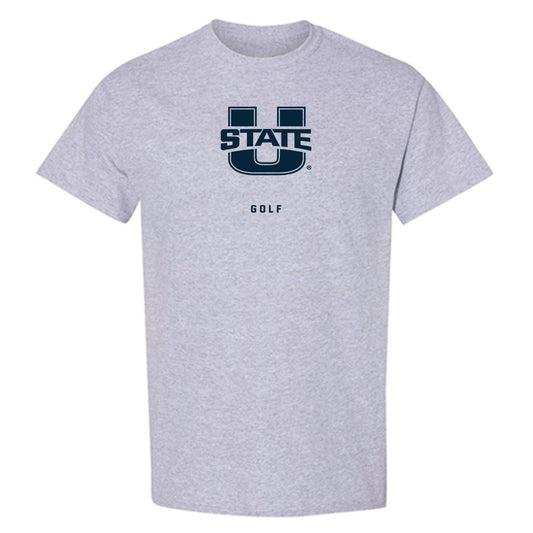 Utah State - NCAA Men's Golf : Luis Cantu - T-Shirt-0