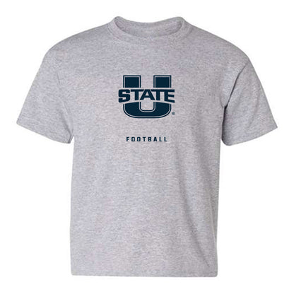 Utah State - NCAA Football : Tyler Haley - Classic Shersey Youth T-Shirt-0