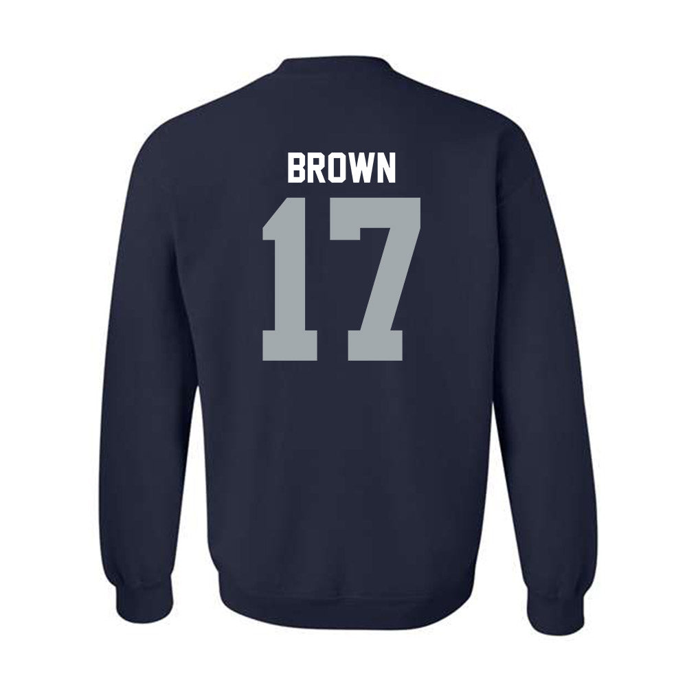 Utah State - NCAA Football : Mataira Brown - Crewneck Sweatshirt-1