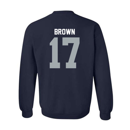 Utah State - NCAA Football : Mataira Brown - Crewneck Sweatshirt-1