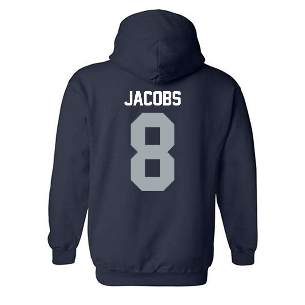 Utah State - NCAA Football : Javen Jacobs - Hooded Sweatshirt-1