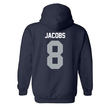 Utah State - NCAA Football : Javen Jacobs - Hooded Sweatshirt-1