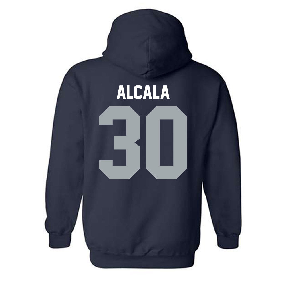 Utah State - NCAA Women's Soccer : Valeria Alcala - Classic Shersey Hooded Sweatshirt-1