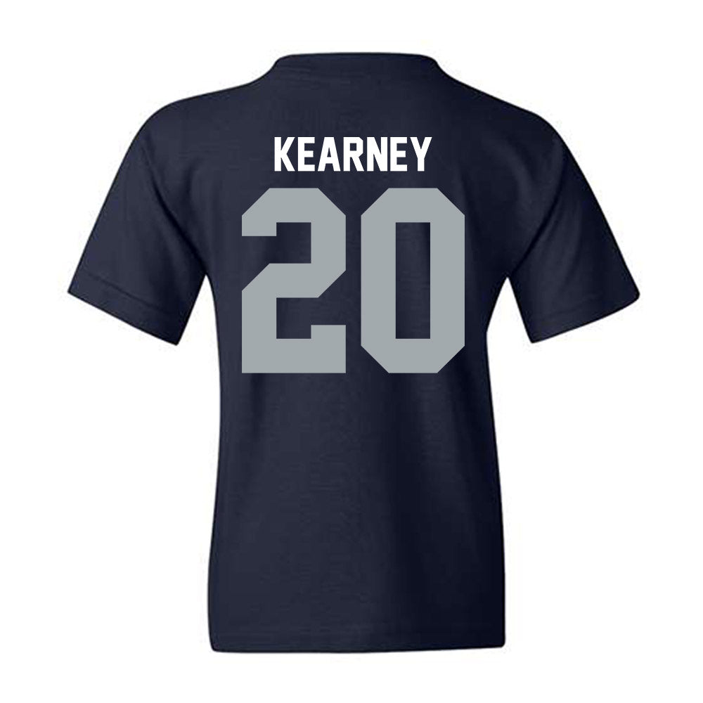 Utah State - NCAA Men's Basketball : Luke Kearney - Youth T-Shirt-1