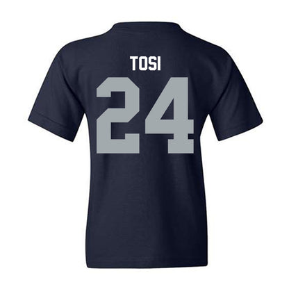Utah State - NCAA Men's Basketball : Kingston Tosi - Youth T-Shirt-1
