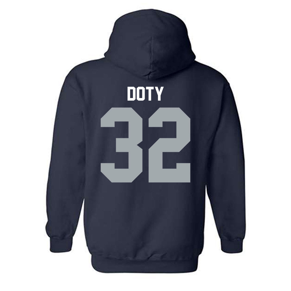 Utah State - NCAA Football : Charger Doty - Hooded Sweatshirt-1