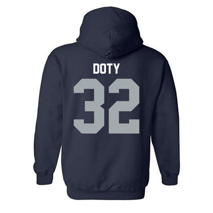 Utah State - NCAA Football : Charger Doty - Hooded Sweatshirt-1