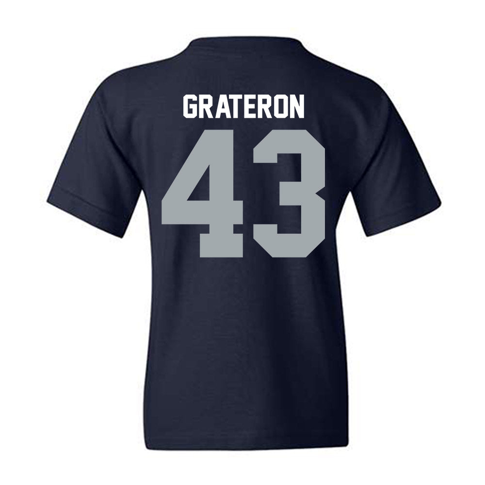 Utah State - NCAA Football : Diego Grateron - Youth T-Shirt-1
