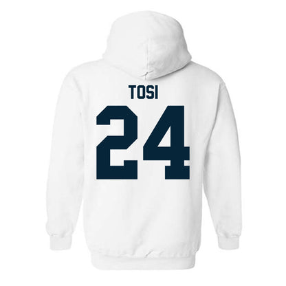 Utah State - NCAA Men's Basketball : Kingston Tosi - Hooded Sweatshirt-1