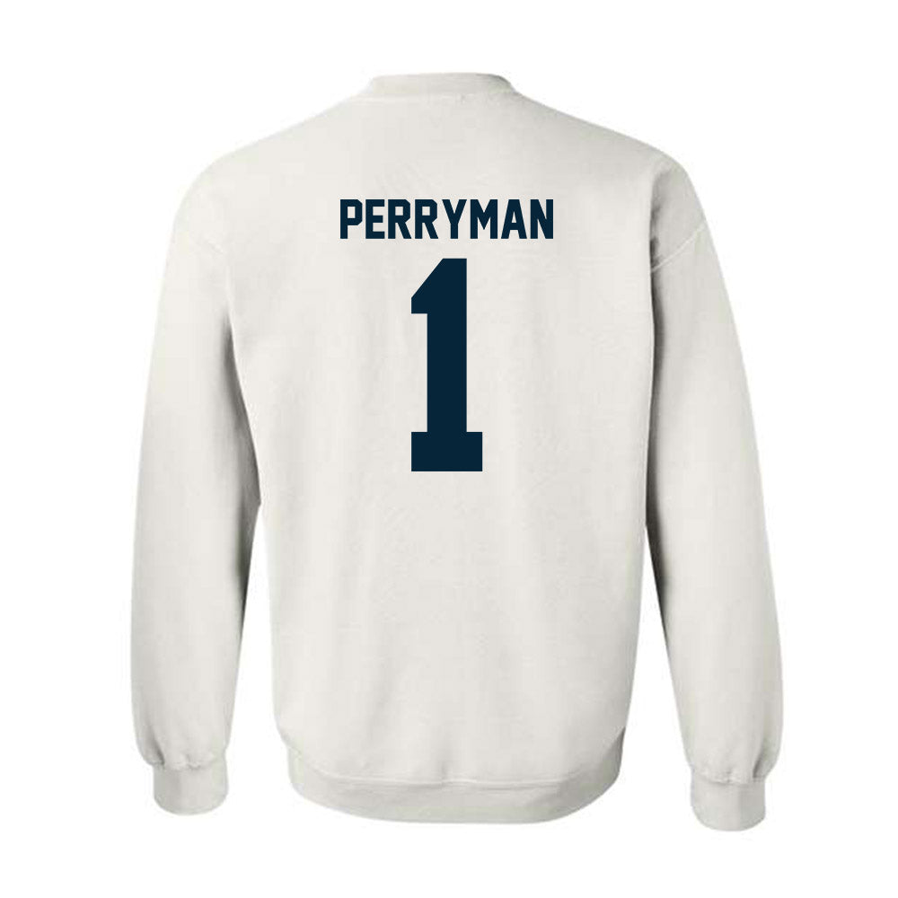 Utah State - NCAA Men's Basketball : Elijah Perryman - Classic Shersey Crewneck Sweatshirt-1