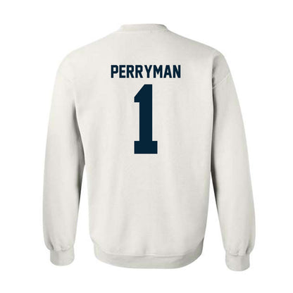 Utah State - NCAA Men's Basketball : Elijah Perryman - Classic Shersey Crewneck Sweatshirt-1