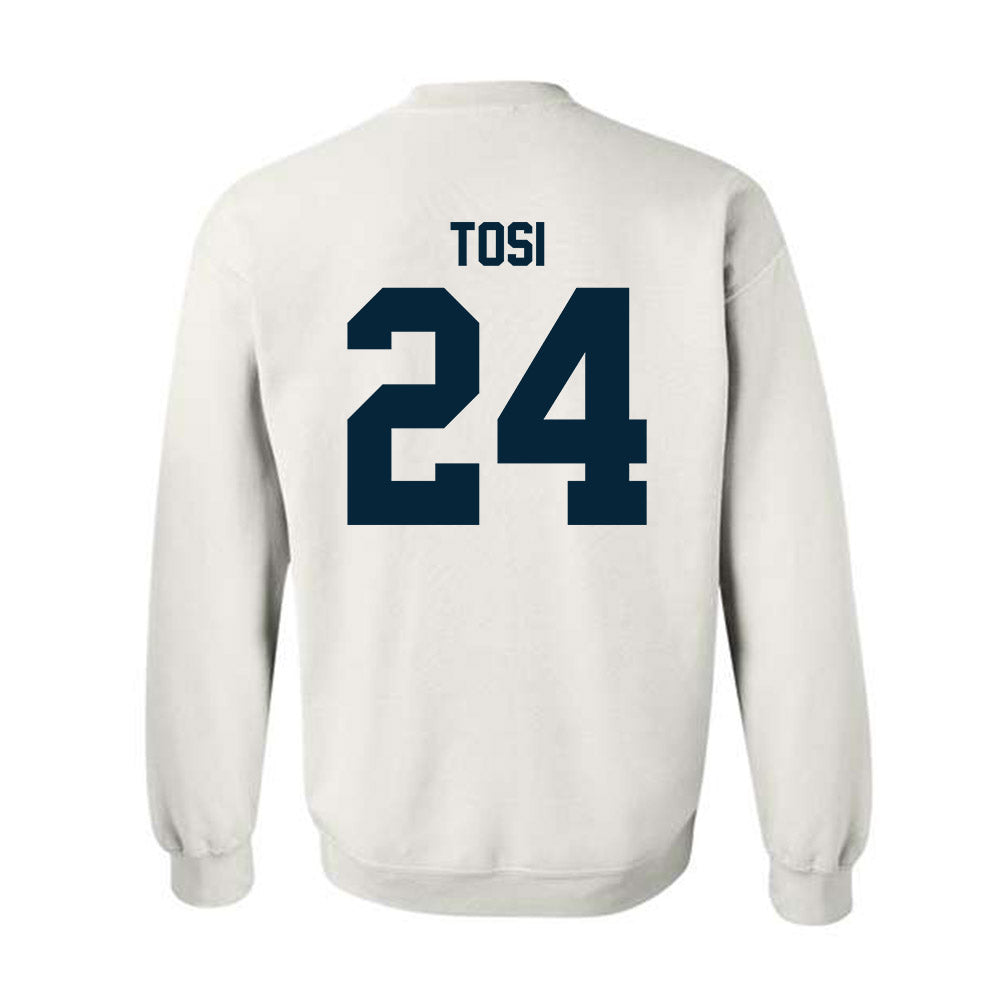 Utah State - NCAA Men's Basketball : Kingston Tosi - Crewneck Sweatshirt-1