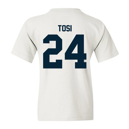 Utah State - NCAA Men's Basketball : Kingston Tosi - Youth T-Shirt-1