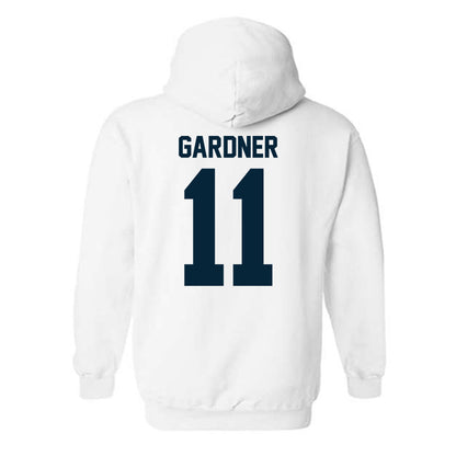 Utah State - NCAA Baseball : Hayden Gardner - Hooded Sweatshirt-1