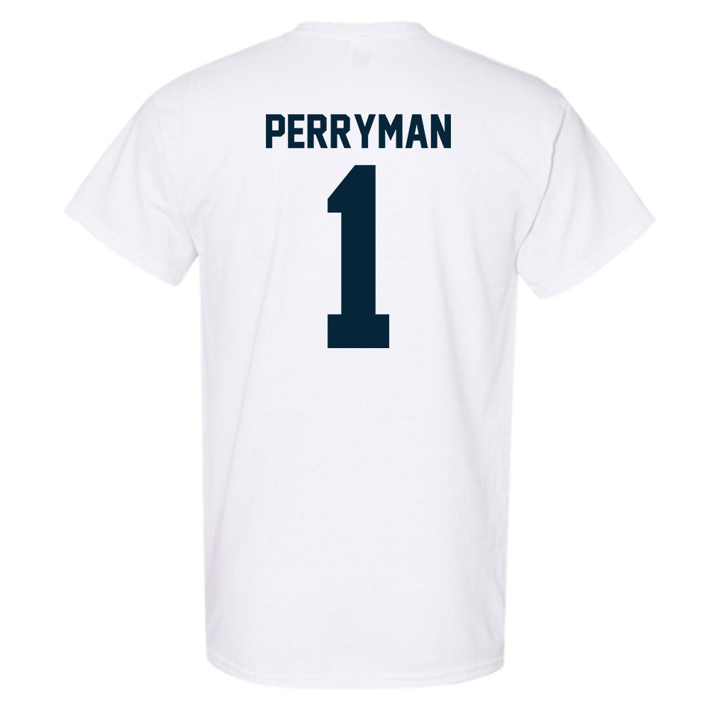 Utah State - NCAA Men's Basketball : Elijah Perryman - Classic Shersey T-Shirt-1