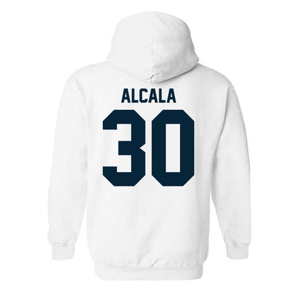 Utah State - NCAA Women's Soccer : Valeria Alcala - Classic Shersey Hooded Sweatshirt-1