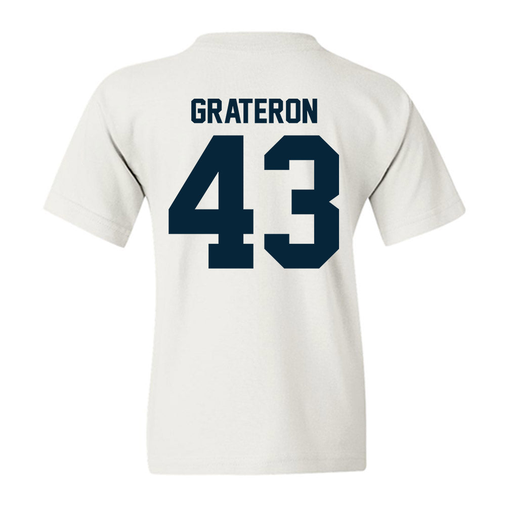 Utah State - NCAA Football : Diego Grateron - Youth T-Shirt-1