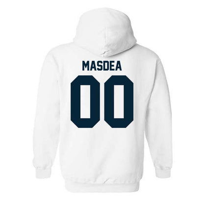 Utah State - NCAA Football : Tyler Masdea - Classic Shersey Hooded Sweatshirt-1