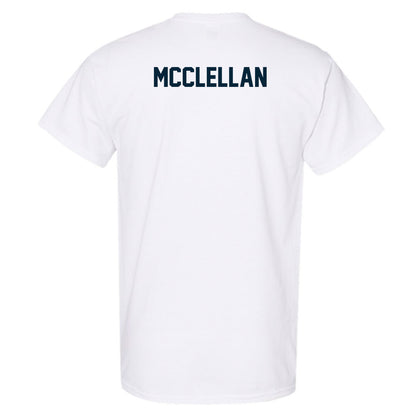 Utah State - NCAA Football : John McClellan - Classic Shersey T-Shirt-1