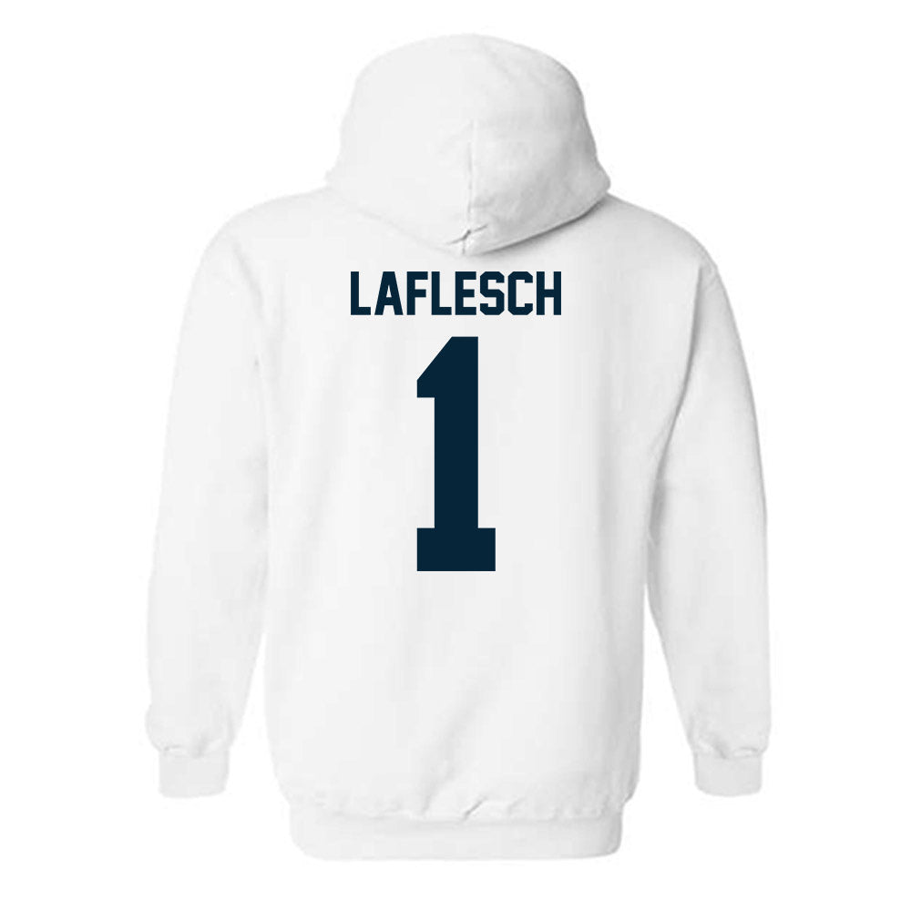 Utah State - NCAA Women's Volleyball : Lily LaFlesch - Classic Shersey Hooded Sweatshirt-1
