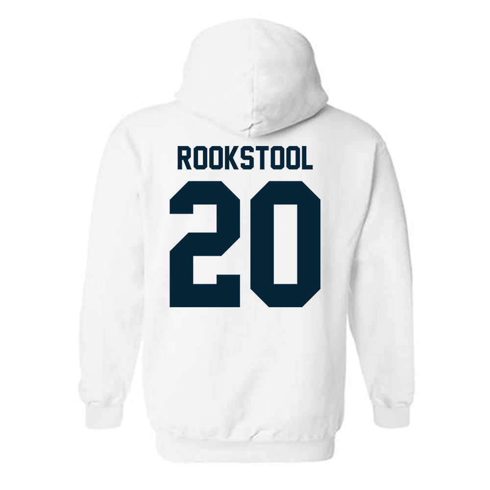 Utah State - NCAA Women's Basketball : Kylani Rookstool - Classic Shersey Hooded Sweatshirt-1