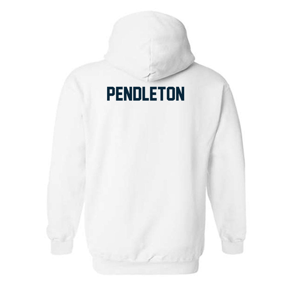Utah State - NCAA Football : Jordan Pendleton - Classic Shersey Hooded Sweatshirt-1