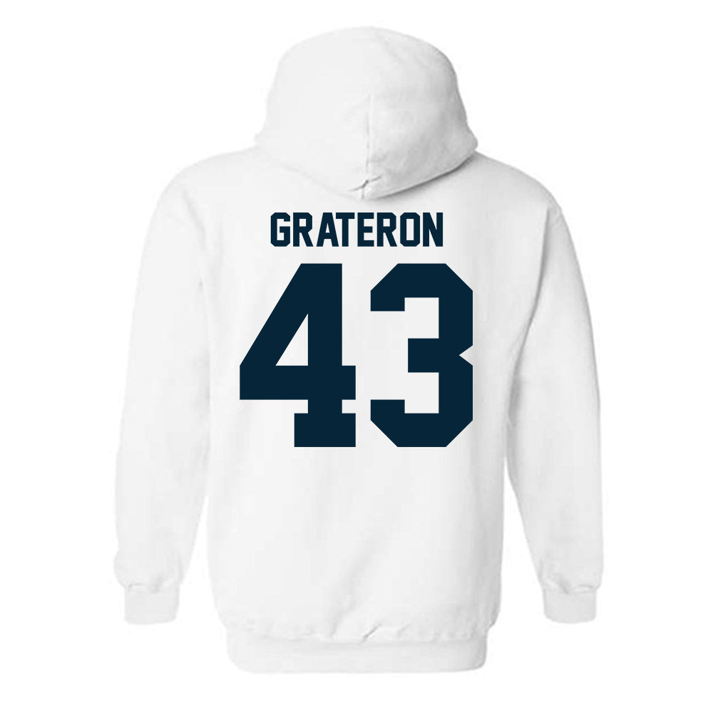 Utah State - NCAA Football : Diego Grateron - Hooded Sweatshirt-1