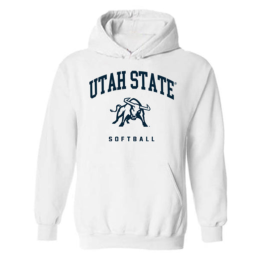 Utah State - NCAA Softball : Kate Vance - Hooded Sweatshirt-0