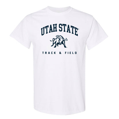 Utah State - NCAA Men's Track & Field : Caleb White - Classic Shersey T-Shirt-0