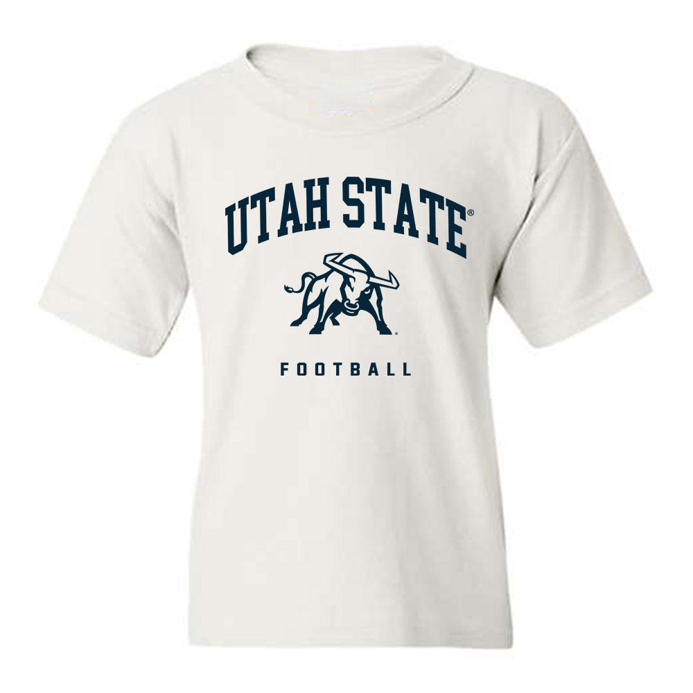 Utah State - NCAA Football : Brody Flores - Classic Shersey Youth T-Shirt-0