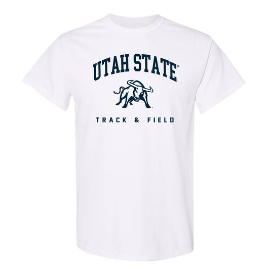 Utah State - NCAA Men's Track & Field : mathew hall - T-Shirt-0