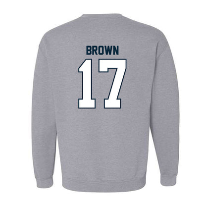 Utah State - NCAA Football : Mataira Brown - Crewneck Sweatshirt-1