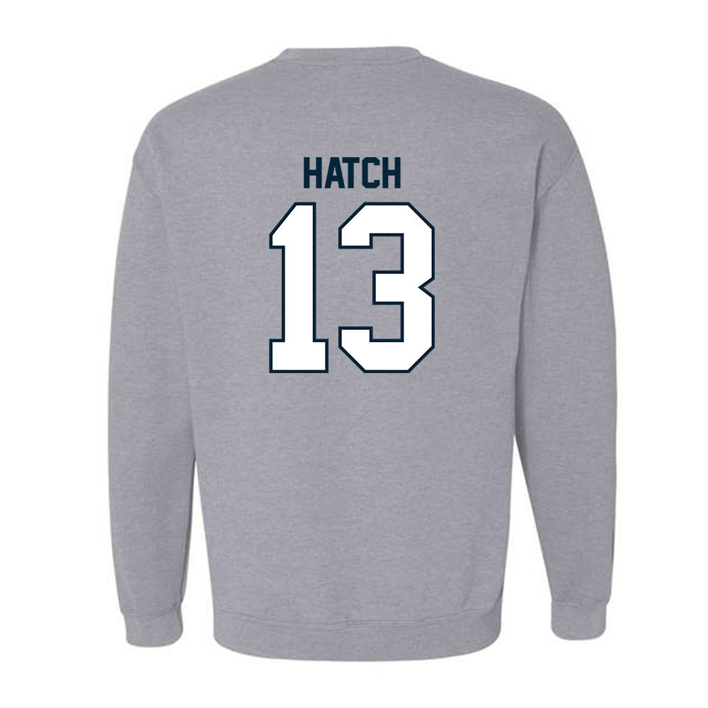 Utah State - NCAA Football : Hyrum Hatch - Crewneck Sweatshirt-1