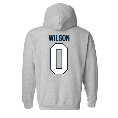 Utah State - NCAA Women's Basketball : Rachel Wilson - Hooded Sweatshirt-1