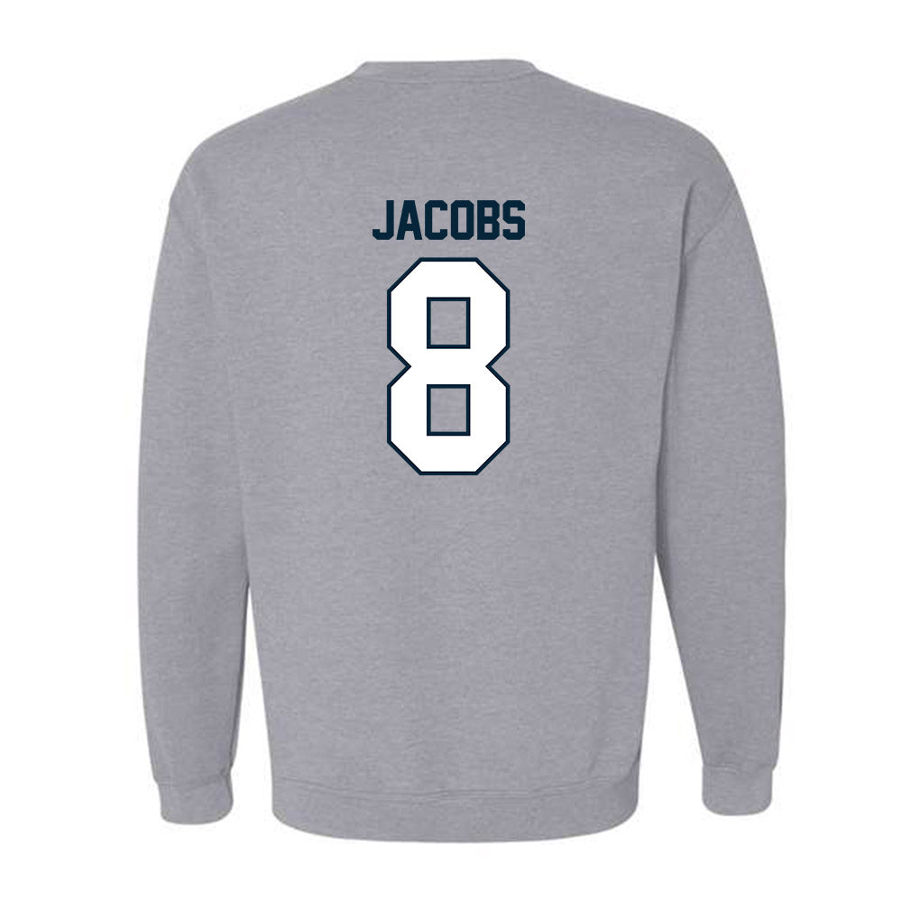 Utah State - NCAA Football : Javen Jacobs - Crewneck Sweatshirt-1