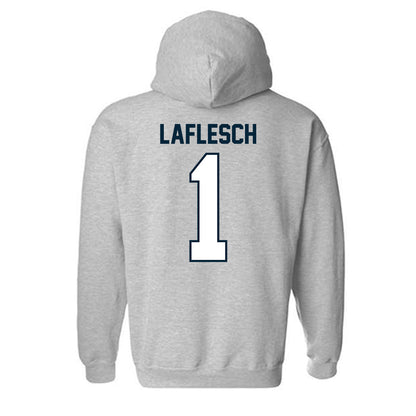 Utah State - NCAA Women's Volleyball : Lily LaFlesch - Classic Shersey Hooded Sweatshirt-1