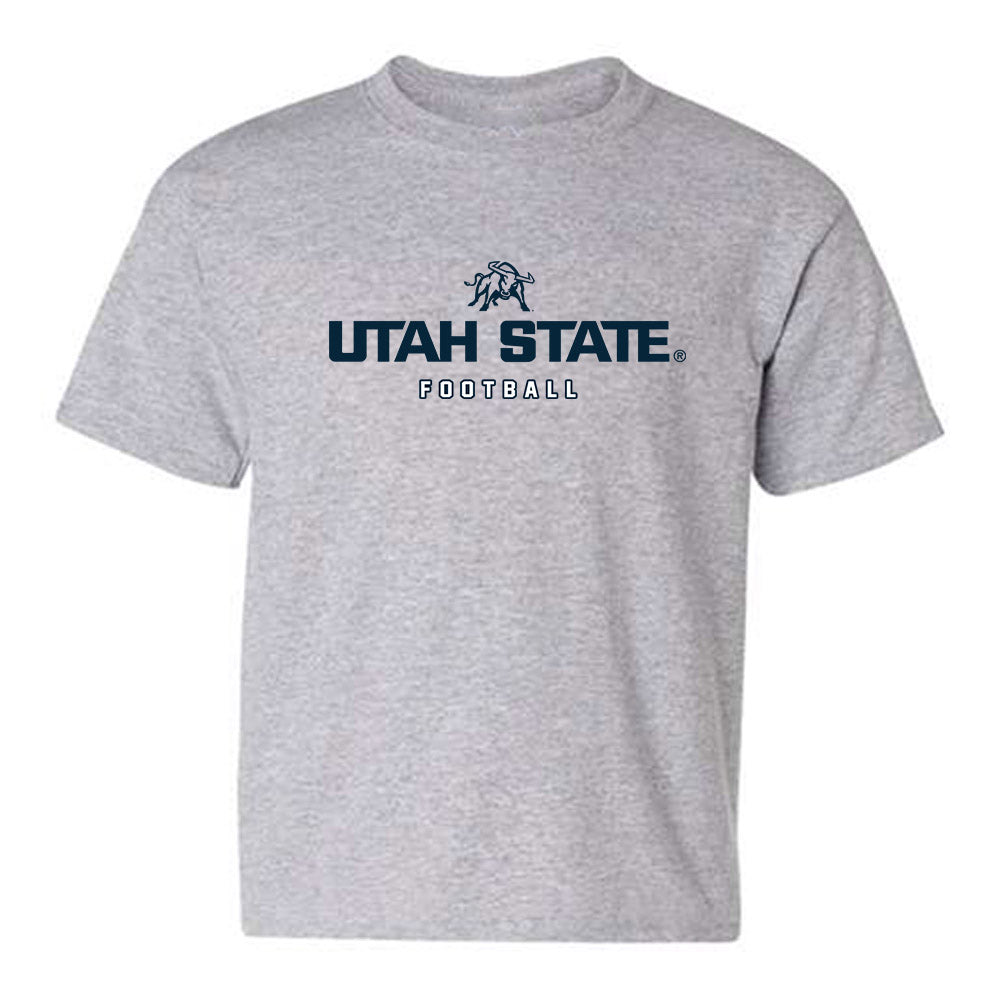Utah State - NCAA Football : Tyler Haley - Classic Shersey Youth T-Shirt-0