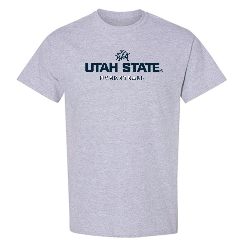 Utah State - NCAA Women's Basketball : Jamisyn Heaton - T-Shirt-0