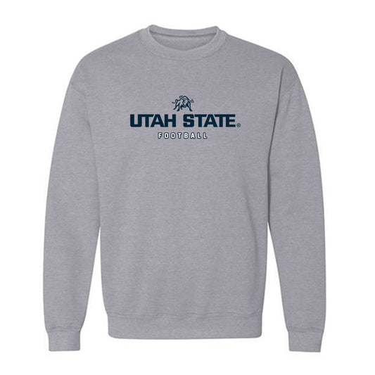 Utah State - NCAA Football : Bronson Olevao Jr. - Crewneck Sweatshirt-0
