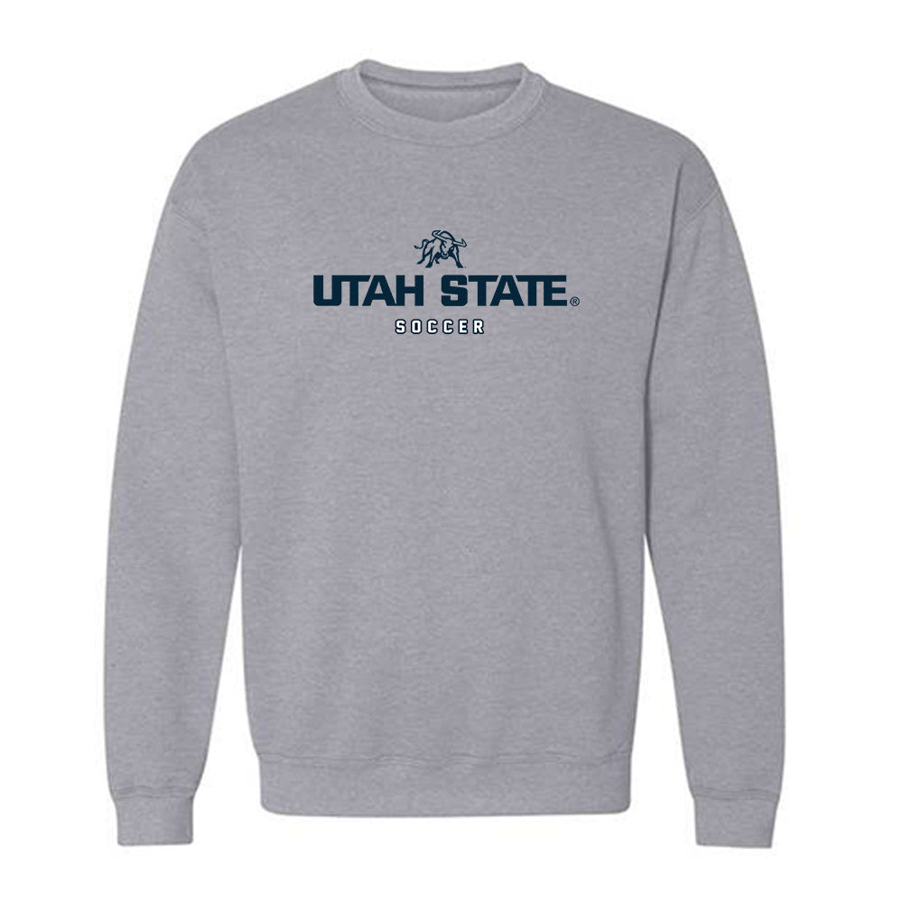 Utah State - NCAA Women's Soccer : Summer Diamond - Crewneck Sweatshirt-0