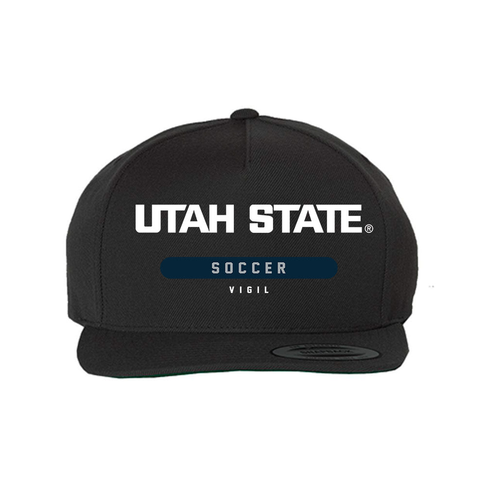 Utah State - NCAA Women's Soccer : Kasie Vigil - Snapback Hat-0