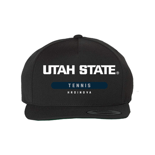Utah State - NCAA Women's Tennis : Sofie Hrdinova - Snapback Hat-0