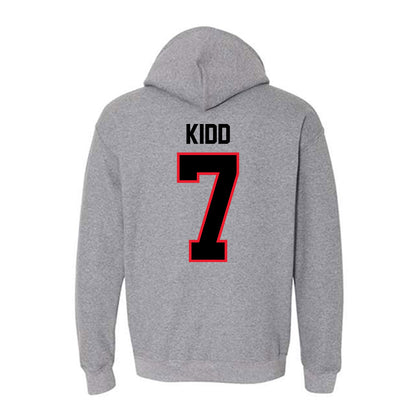 Southern Utah - NCAA Men's Basketball : Zeplin Kidd - Hooded Sweatshirt-1