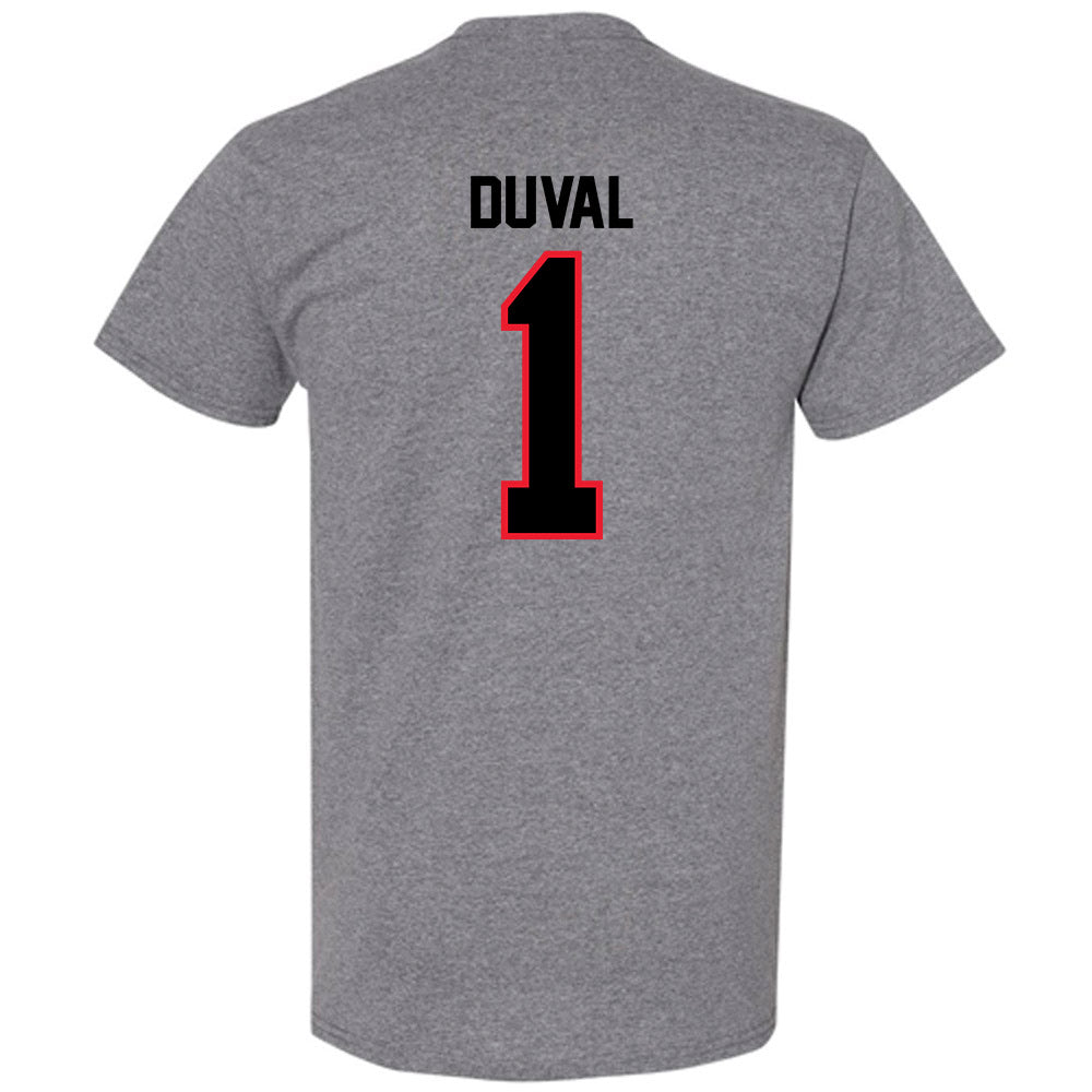 Southern Utah - NCAA Men's Basketball : Elijah Duval - T-Shirt-1