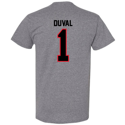 Southern Utah - NCAA Men's Basketball : Elijah Duval - T-Shirt-1