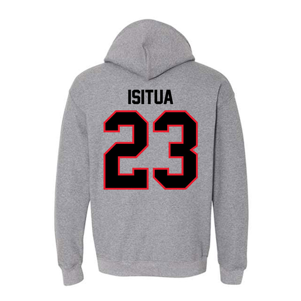 Southern Utah - NCAA Men's Basketball : Chuks Isitua - Hooded Sweatshirt-1