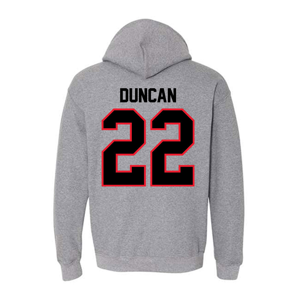 Southern Utah - NCAA Softball : Hannah Duncan - Hooded Sweatshirt-1