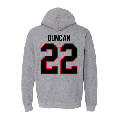 Southern Utah - NCAA Softball : Hannah Duncan - Hooded Sweatshirt-1