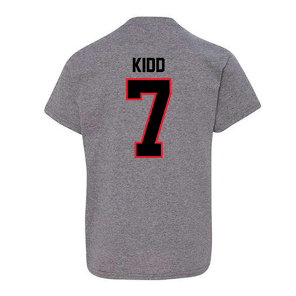 Southern Utah - NCAA Men's Basketball : Zeplin Kidd - Youth T-Shirt-1
