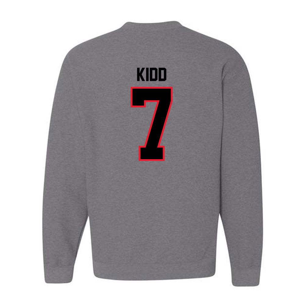 Southern Utah - NCAA Men's Basketball : Zeplin Kidd - Crewneck Sweatshirt-1